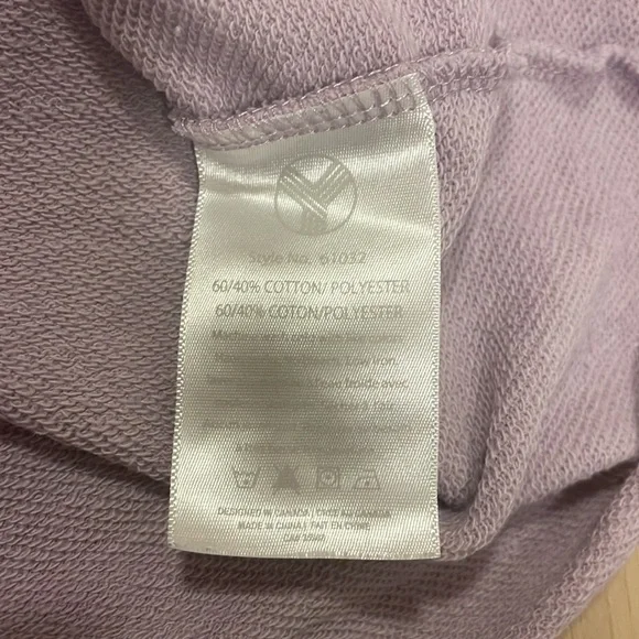 Yoga Jeans Active Cropped Henley Sweatshirt, sz M - Picture 7 of 10